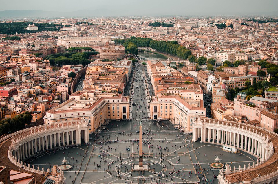 Vatican City Aerial