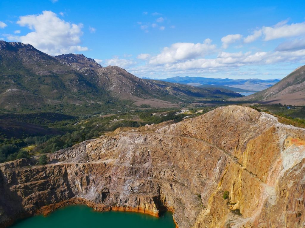 Scenic view of Tasmania Australia