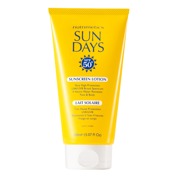Nutrimetics Sun Days 50+ Sunscreen Lotion