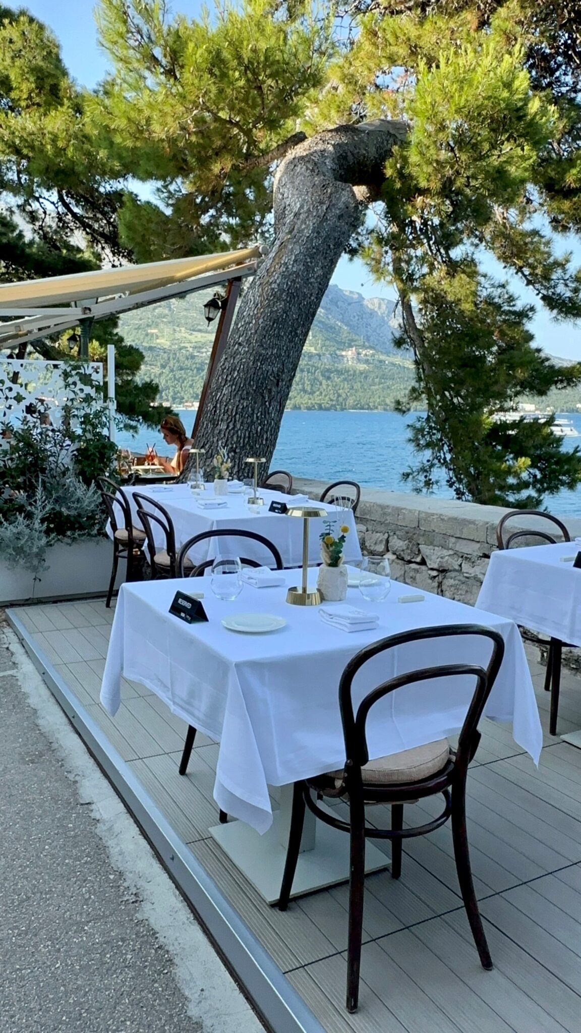 Korcula Old Town Restaurants with Views
