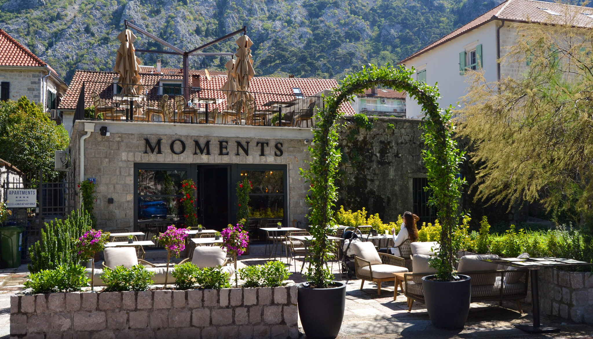 Fine Dining Restaurant Moments Dobrota Montenegro